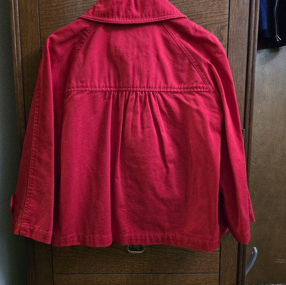 Ralph Lauren petite eed gold button peacoat jacket - Picture 6 of 7